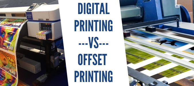 Digital printing and offset printing are two common printing methods used in the printing industry. 