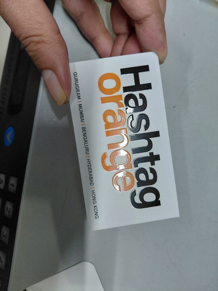 UV Business Card Printing in Gurgaon